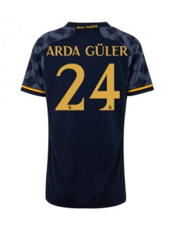 Ženski Nogometna dresi replika Real Madrid Arda Guler #24 Gostujoči 2023-24 Kratek rokav